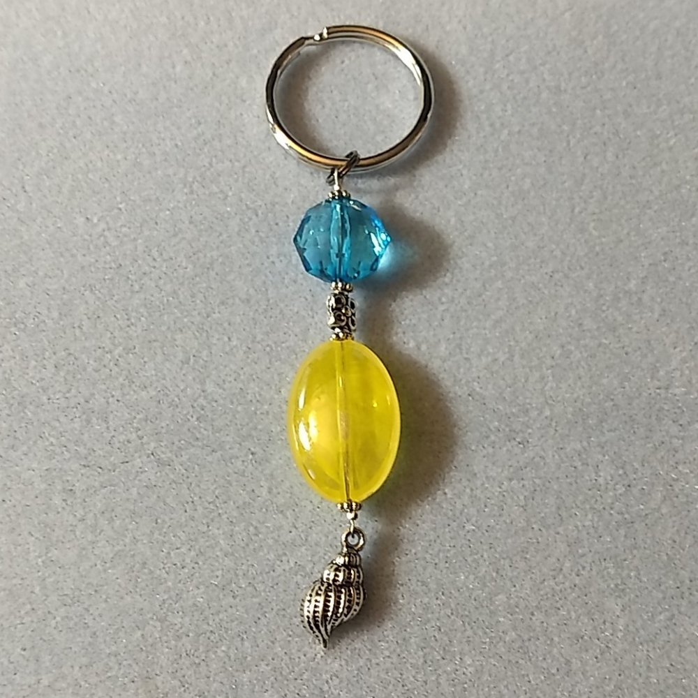 Beaded keyring